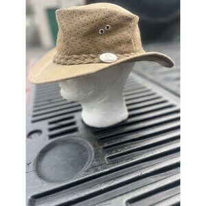 Aussie Chiller Soak Me Hat Beige Men’s Size M Fishing Boating Travel